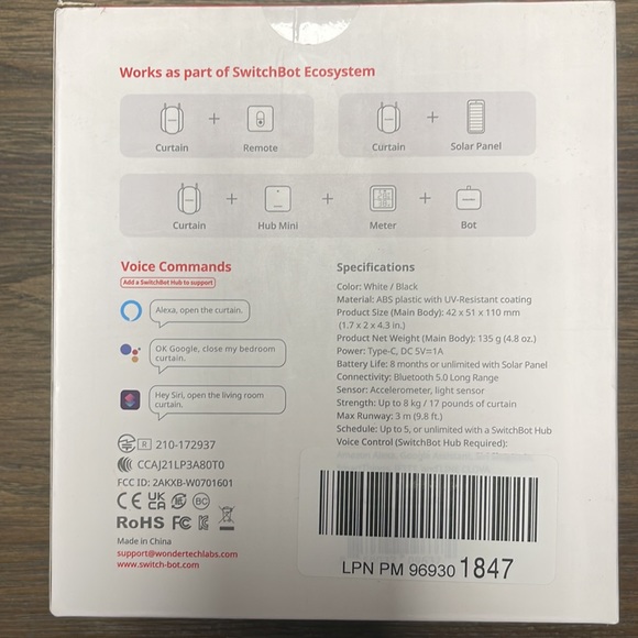 SwitchBot Curtain make your curtains smart. - Picture 3 of 4